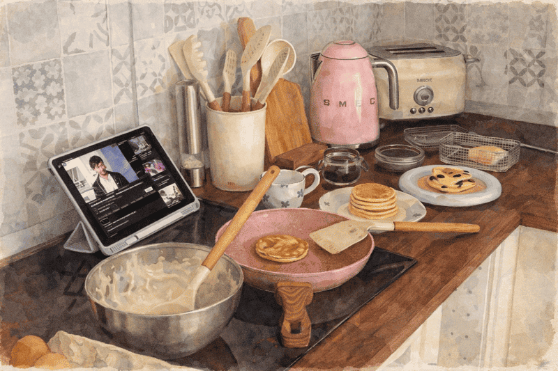 8 Hobbies para adolescentes fora do celular 2 Imagem de café da manhã sendo preparado, cenário perfeito para hobbies para adolescentes fora do celular.