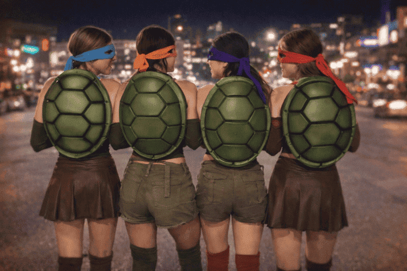 Fantasia para amigas no Carnaval juntas 3 fantasia para amigas no Carnaval em grupo combinando com quatro amigas