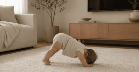 Como adaptar a casa para um bebê ativo